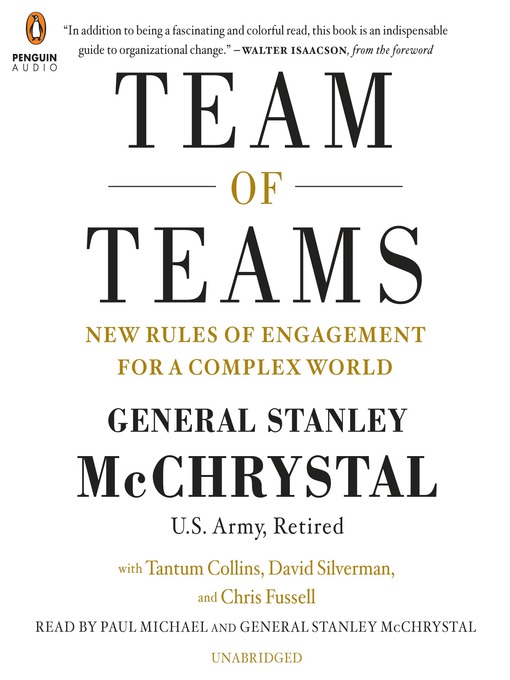 Title details for Team of Teams by General Stanley McChrystal - Available